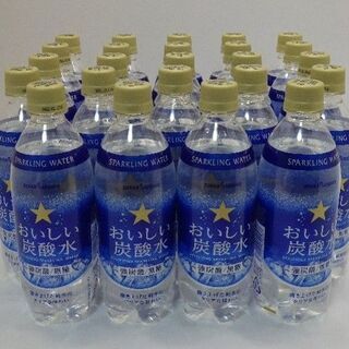 1189 展示品 おいしい炭酸水 500ml 24本SET 賞味...