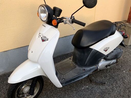AF61　トウディ　白　バッテリー新品　オイル交換済み
