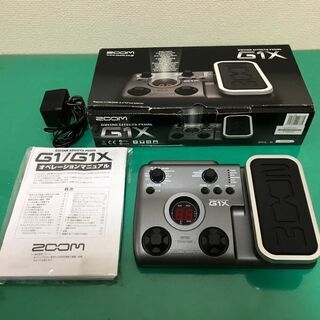 【美品】マルチエフェクター ZOOM G1X ほぼ未使用