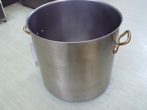 【店頭取引のみ】ステンレス製　39cm 寸胴鍋