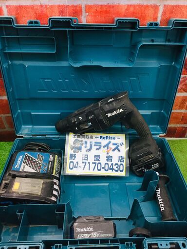 超特価商品！ マキタ makita HR182DZKB 充電式ハンマードリル【リライズ野田愛宕店】【中古】管理番号：ITAD3SWIGEVQ