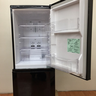 三菱 2ドア冷蔵庫 146L MR-P15X-B L05-22