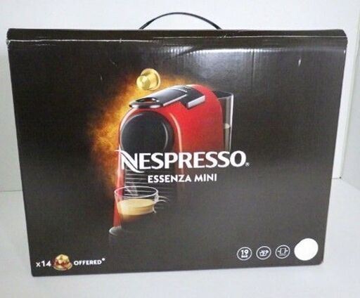 1047 展示品 NESPRESSO ESSENZA MINI D30-WH-W ホワイトカラー 5950円