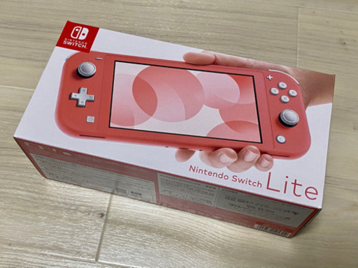【新品未開封】Nintendo Switch Lite コーラル　保証有