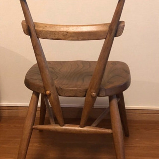 アーコールチェア キッズ レッド アンティーク - 椅子 