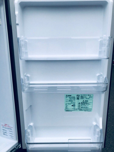 ♦️EJ1787B 三菱ノンフロン冷凍冷蔵庫 2015年製 MR-P17Y-B