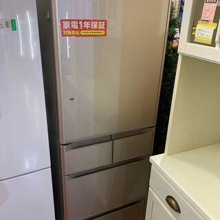 ヒタチ　5ドア冷蔵庫　401L　R-S4000G 2017年製　