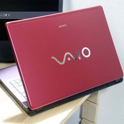 SONY VAIO type F light（VGN-FJ90PS）限定ラズベリーレッド2006年製