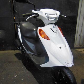 期間限定年始値引き SUZUKI アドレスV125 ホワイト セル始動 タイヤ