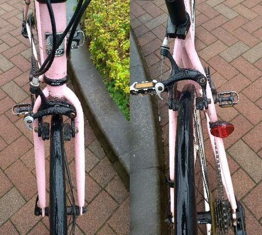 現状渡し ピンクのクロスバイク - クロスバイク 