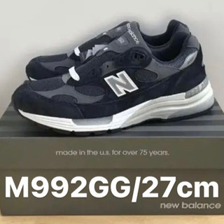 27cm USA製 New Balance M992 GG NA...