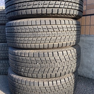スタッドレスタイヤ(アルミ付)4本セット！[美品です]バリ山 お返事は定