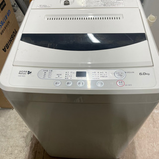 【ネット決済・配送可】洗濯機 2018年製 6.0kg 中古