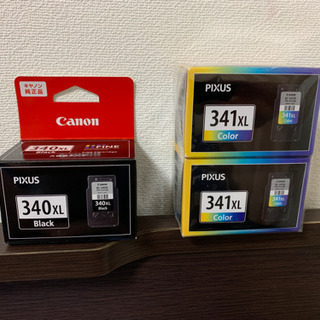 Canon プリンターカートリッジ　ブラック1箱　カラー3色2箱