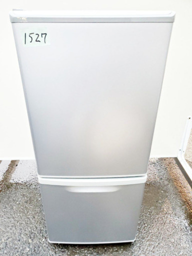 ①1527番 Panasonic✨ノンフロン冷凍冷蔵庫✨NR-B142W-S‼️