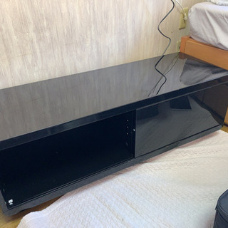 【ネット決済】TVボード 鏡面ブラック　