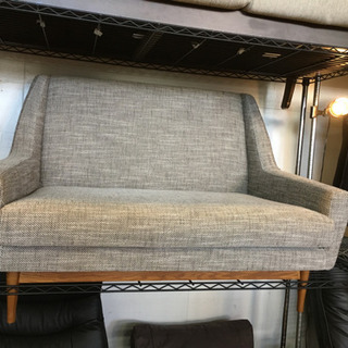 ⭐3/25 値下げ⭐unico 2人掛けソファ ハイバック ファブリック