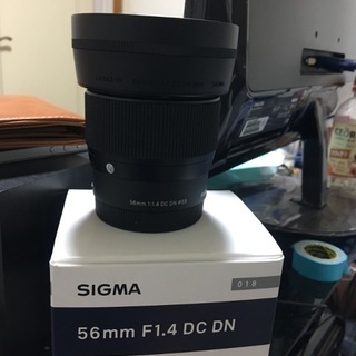 Sigma of sony 56mm f1.4