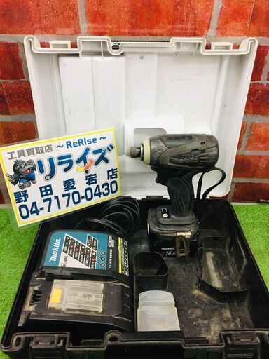 超特価商品！マキタ makita TD134D インパクトドライバー【リライズ野田愛宕店】【中古】管理番号：IT4MCZGVD26Y