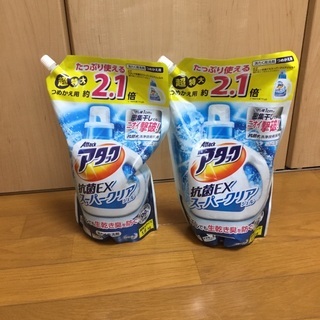 【ネット決済】洗剤　アタック　詰め替え用