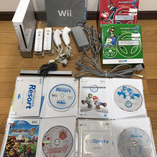 Wii本体・ソフトなどいろいろセット 箱なし【動作確認済み・初期済み】