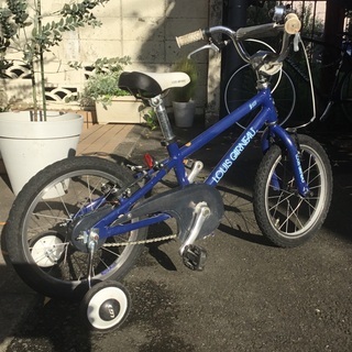 《子供用自転車》ルイガノ16インチ　補助輪付