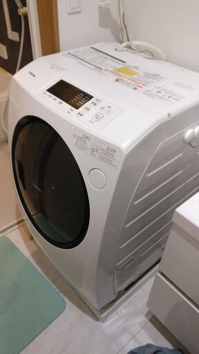 大容量の洗濯機と乾燥機（加熱）
