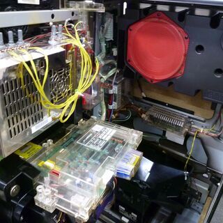 パチスロ実機 スロット 5号機 甲賀忍法帖～絆 バジリスク絆 伊賀パネル コイン不要機 家庭用電源対応 無段階ボリューム 家スロ