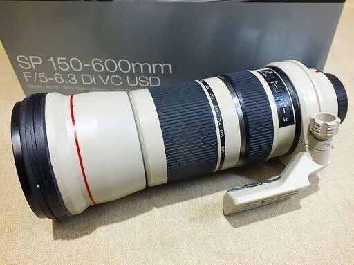 【苫小牧バナナ】TAMRON/タムロン 600mm 超望遠ズームレンズ SP 150-600mm F/5-6.3 Di VC USD キャノン用マウント Model A011E♪