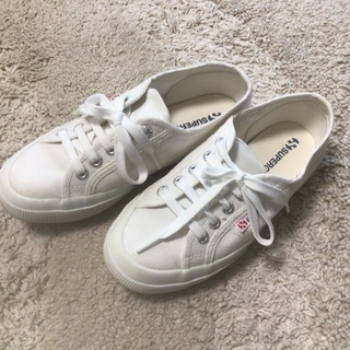 スペルガ　SUPERGA 白スニーカー　サイズ36(23cm)