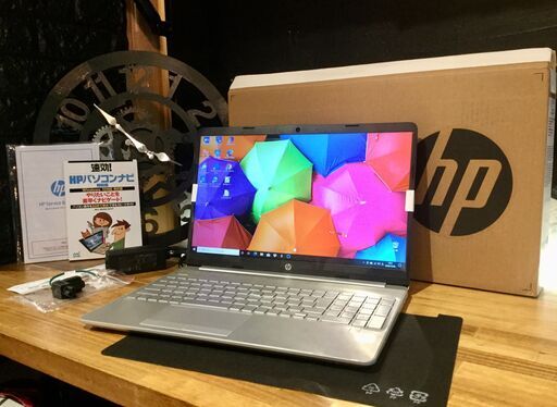 店頭にて売約済み。ご覧頂きありがとうございました。”高速仕様”【一宮で!! 人気のHP　2019年後期発売モデル Corei3　新品フルHD液晶　PCIe NVMe M.2 SSD×DDR4メモリで快適】一宮市のパソコン屋 Mr.Carnival（ミスカニ）です！パソコン修理・中古パソコンの販売【クレカ\u0026PayPay 使えます！】店頭在庫PCのご紹介です！受け渡しは店舗にて(^^)/ ヒューレット・パッカード　ノートパソコン