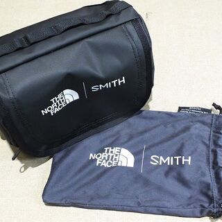 【苫小牧バナナ】展示品☆SMITH×The North Face スミス ノースフェース I/O MAG XL Blue アジアンフィット 調光ゴーグル 元箱あり♪