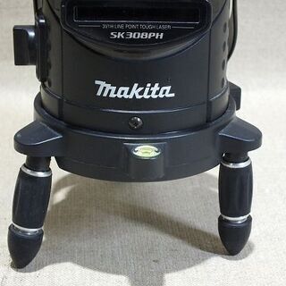 【苫小牧バナナ】マキタ/makita 屋内・屋外兼用 レーザー墨出し器 高輝度ラインポイント 三脚付 SK308PH♪
