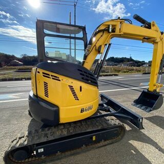 ヤンマー　B40U　平成27年式　4tクラス　1,159h　小旋回　4wayマルチ　倍速　ユンボ　ミニ油圧ショベル　ミニバックホー　ミニショベル　建設機械