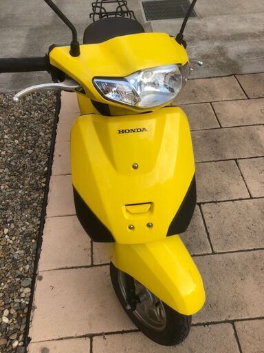 実働 ホンダ タクト ベーシック 黄 ヘルメット付き 条件次第配達可 現車確認可 原付 スクーター バイク Kuma 仙台のホンダ の中古あげます 譲ります ジモティーで不用品の処分