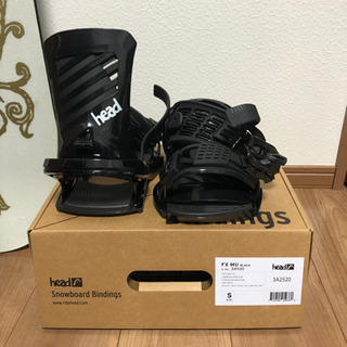 中古スノーボード【SPOON】・新品バインディング(ビンディング)【head】