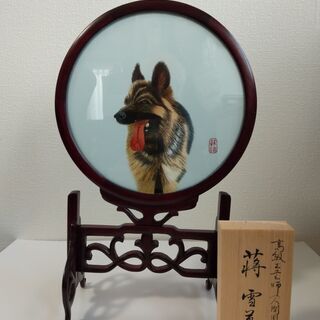 両面刺繍　（中国人間国宝　蒋雪英女史作）