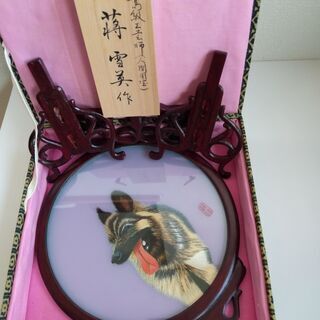 両面刺繍　（中国人間国宝　蒋雪英女史作）