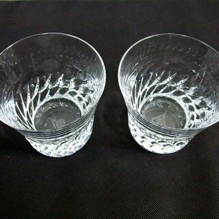 開封未使用品 Baccarat/バカラ ロックグラス タンブラー 「グローリア」ペアセット ☆ PayPay(ペイペイ)決済可能 ☆ 札幌市 北区 屯田 