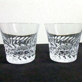 開封未使用品 Baccarat/バカラ ロックグラス タンブラー 「グローリア」ペアセット ☆ PayPay(ペイペイ)決済可能 ☆ 札幌市 北区 屯田 