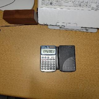 手帳型電卓。Canon TS-12TS