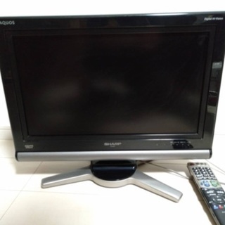 AQUOS 液晶テレビ2007　20V型