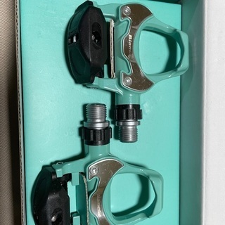 レア物！Bianchiチェレステ　SPD-SLペダル