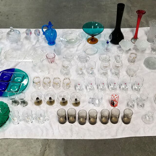ガラス食器　ガラス容器　いろいろセット　[グラス、コップ、お皿、...