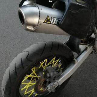 D トラッカー 250 モタード ゼッケン (検 D-TRACKER KLX WR CRF DRZ