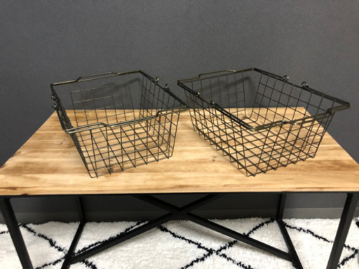 56 オシャレ買い物カゴ おしゃれ雑貨 小物 カゴ ケース 以下検索ワード Francfrancニトリikea ちゃい 放出のその他の中古あげます 譲ります ジモティーで不用品の処分