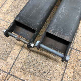 大阪発　フォークリフト サヤ ツメ ロング 長爪 鞘 中古 サヤフォーク 1600ｍｍ