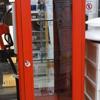コレクションボード ガスステーション ガラス棚【ユーズドユーズ名古屋天白店】 J441