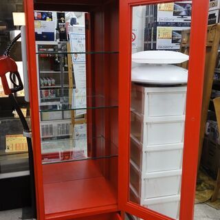 コレクションボード ガスステーション ガラス棚【ユーズドユーズ名古屋天白店】 J441
