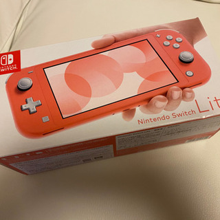 ニンテンドースイッチライト コーラル 中古品